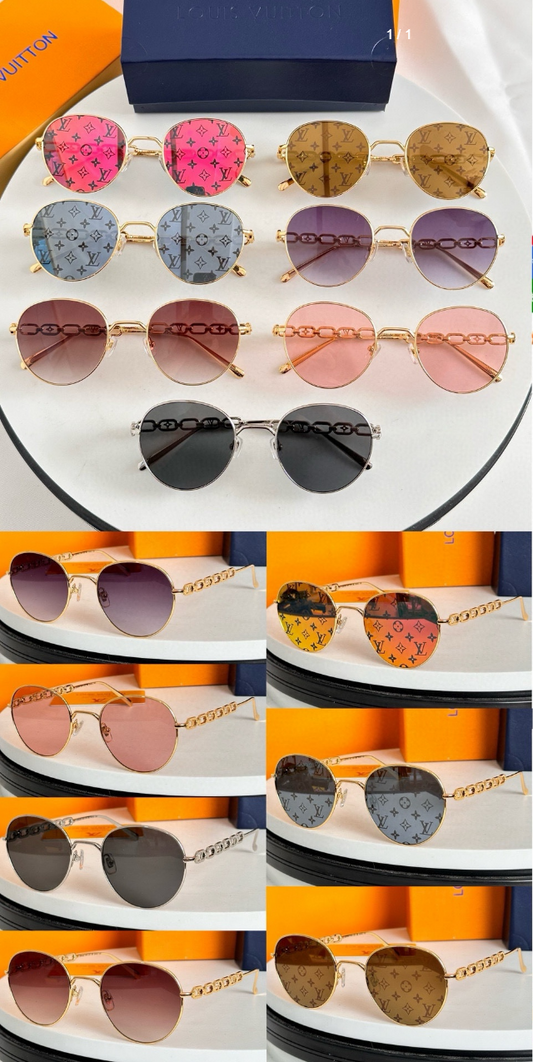 LV popular printed sunglasses-228