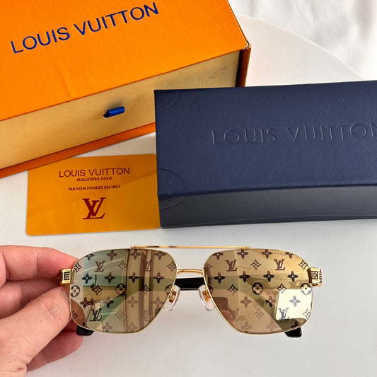 LV popular printed sunglasses-194