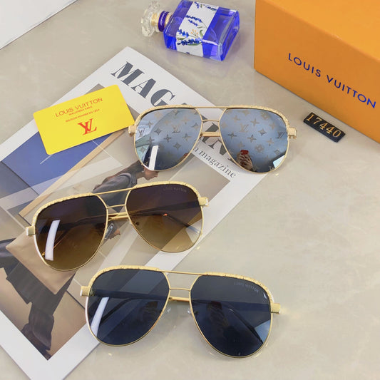 LV popular printed sunglasses-206