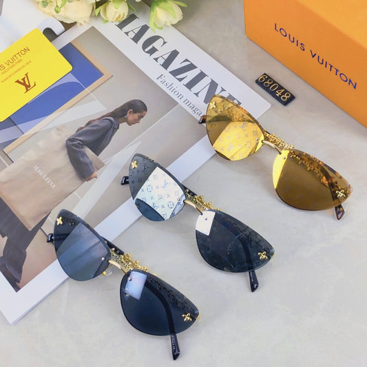LV popular printed sunglasses-207