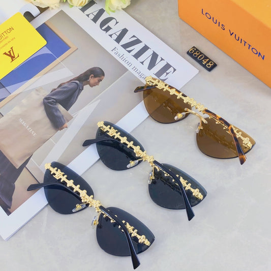 LV popular printed sunglasses-207