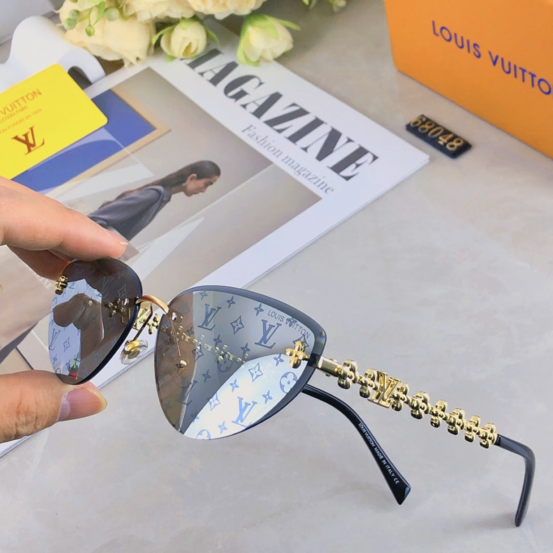 LV popular printed sunglasses-207