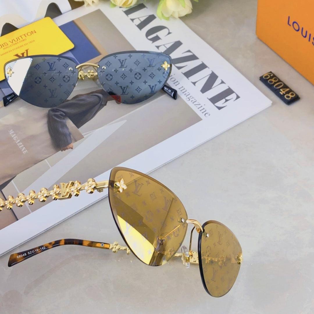 LV popular printed sunglasses-207