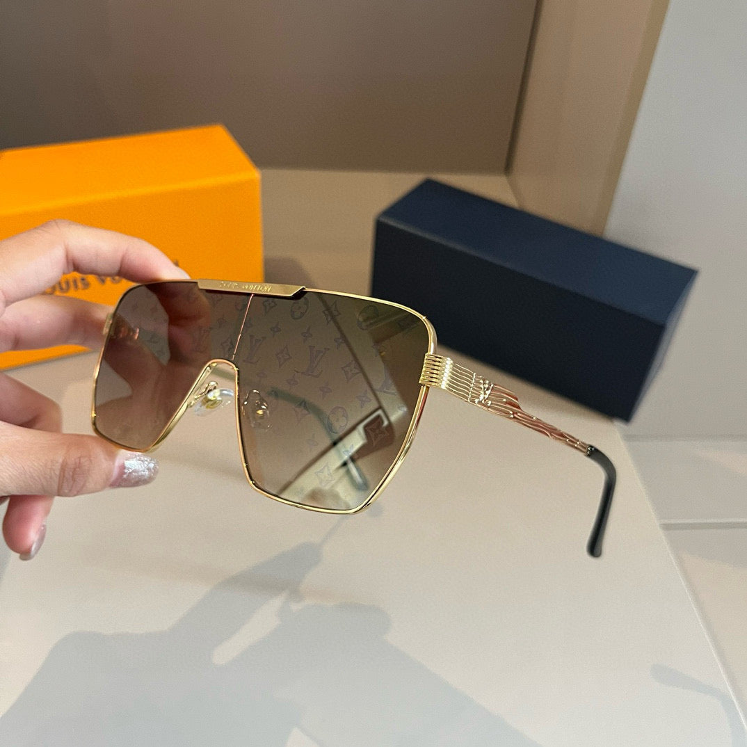 LV popular printed sunglasses-216