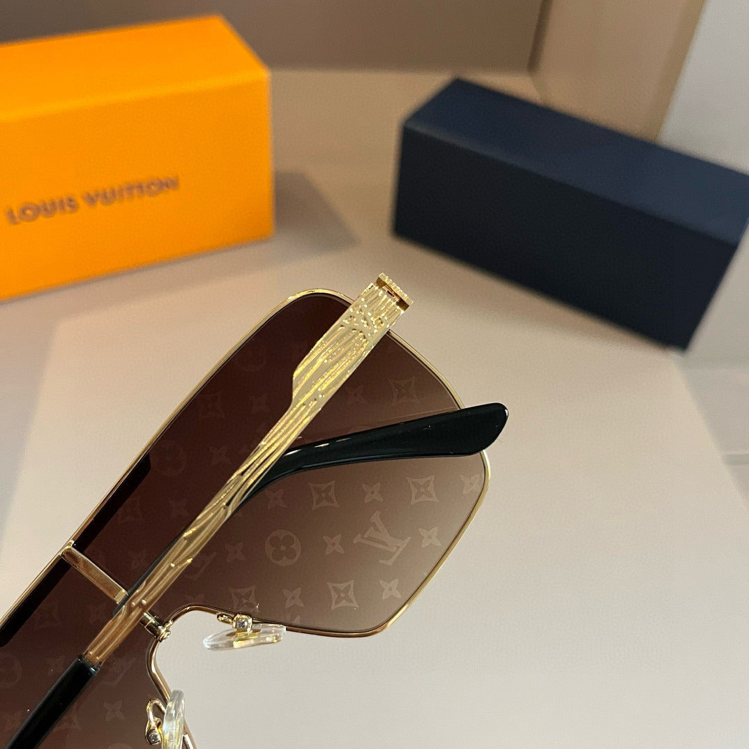 LV popular printed sunglasses-216