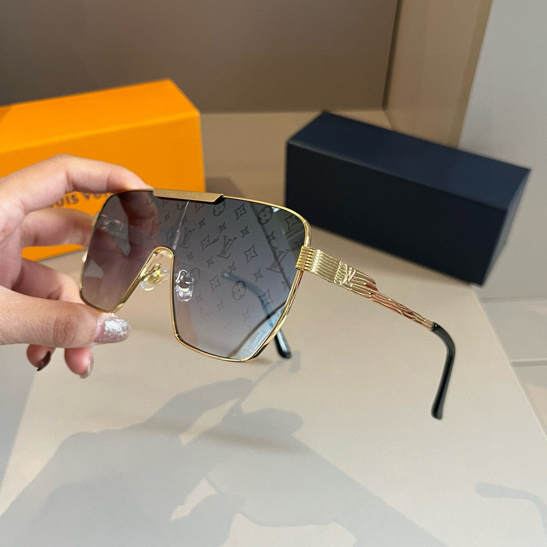 LV popular printed sunglasses-217