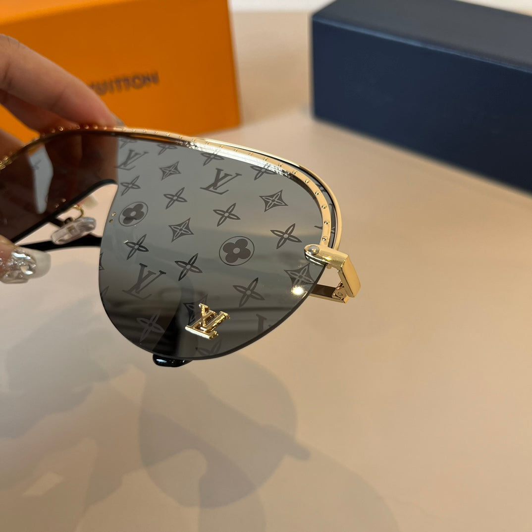 LV popular printed sunglasses-220