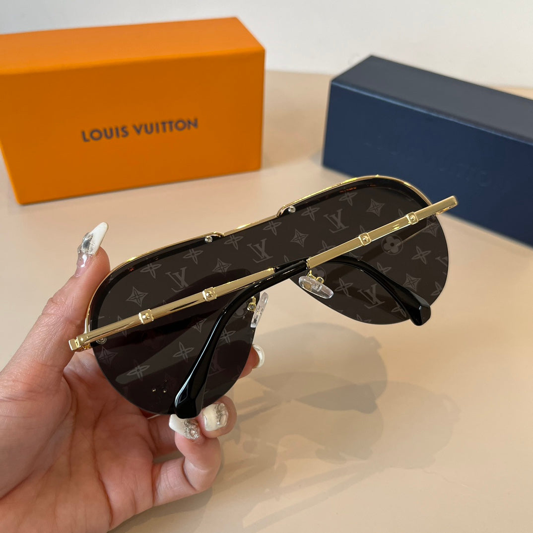 LV popular printed sunglasses-220