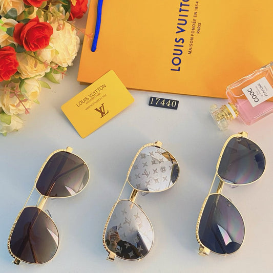 LV popular printed sunglasses-225
