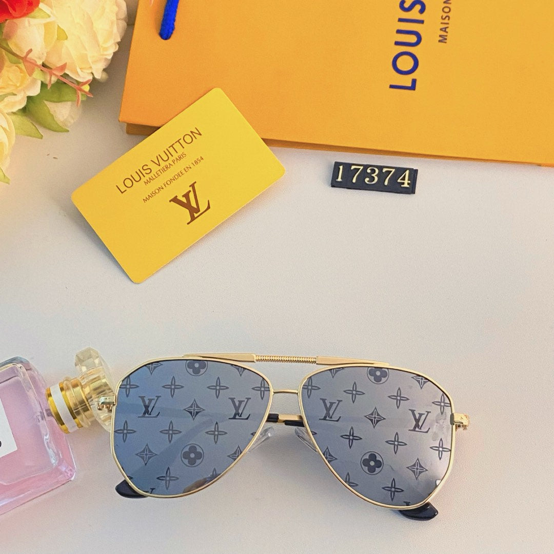 LV popular printed sunglasses-227